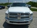 Bright White - 3500 Laramie Crew Cab 4x4 Dually Photo No. 9