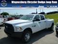 Bright White - 3500 Tradesman Crew Cab 4x4 Dually Photo No. 1