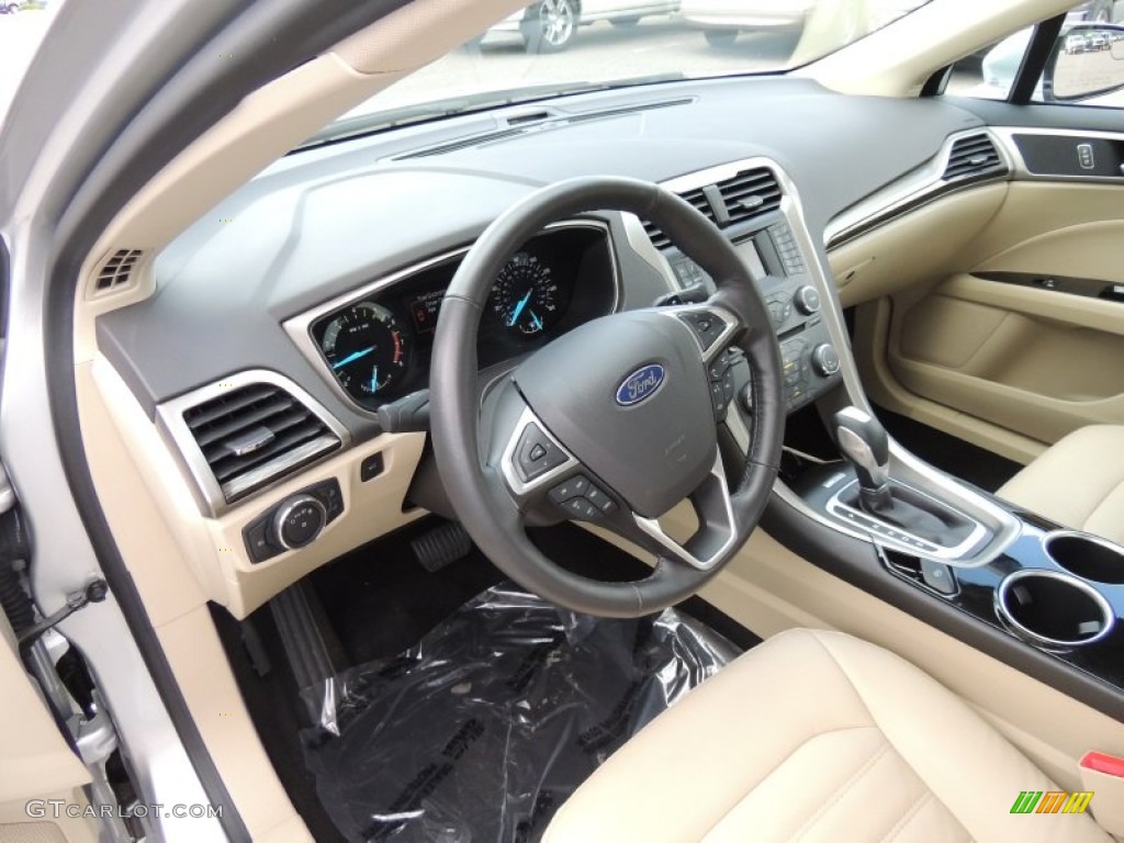 Dune Interior 2013 Ford Fusion SE 2.0 EcoBoost Photo #81390033