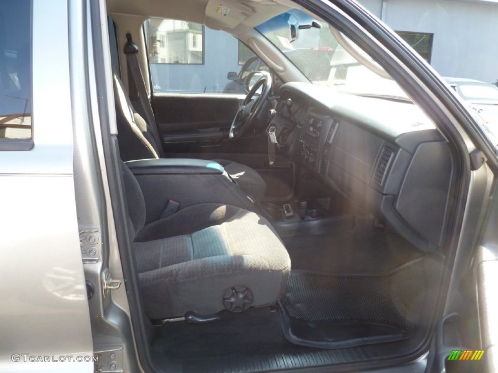 2001 Durango SLT 4x4 - Light Pewter Metallic / Dark Slate Gray photo #11