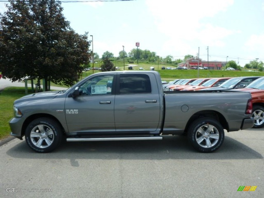 Mineral Gray Metallic 2013 Ram 1500 Sport Crew Cab 4x4 Exterior Photo #81391875