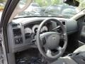 2006 Dodge Dakota Medium Slate Gray Interior Steering Wheel Photo