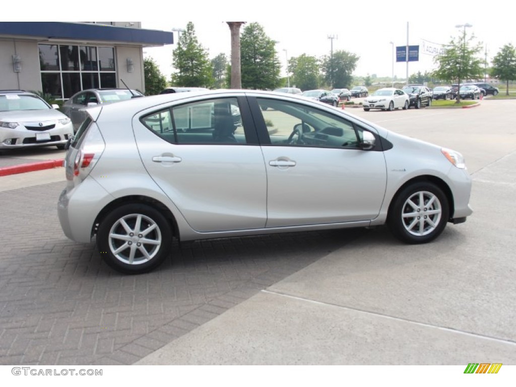 Classic Silver Metallic 2012 Toyota Prius c Hybrid Four Exterior Photo #81392347
