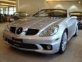 Iridium Silver Metallic - SLK 55 AMG Roadster Photo No. 2