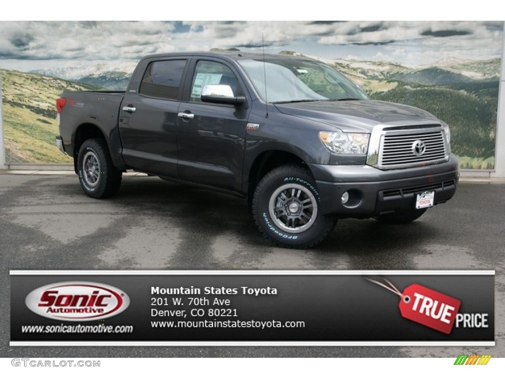 2013 Tundra TRD Rock Warrior CrewMax 4x4 - Magnetic Gray Metallic / Graphite photo #1