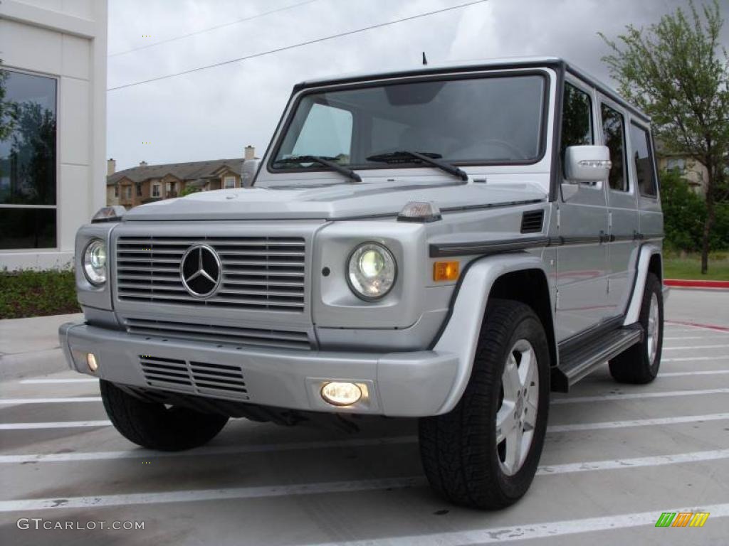 2008 G 500 - Iridium Silver Metallic / Grey photo #2