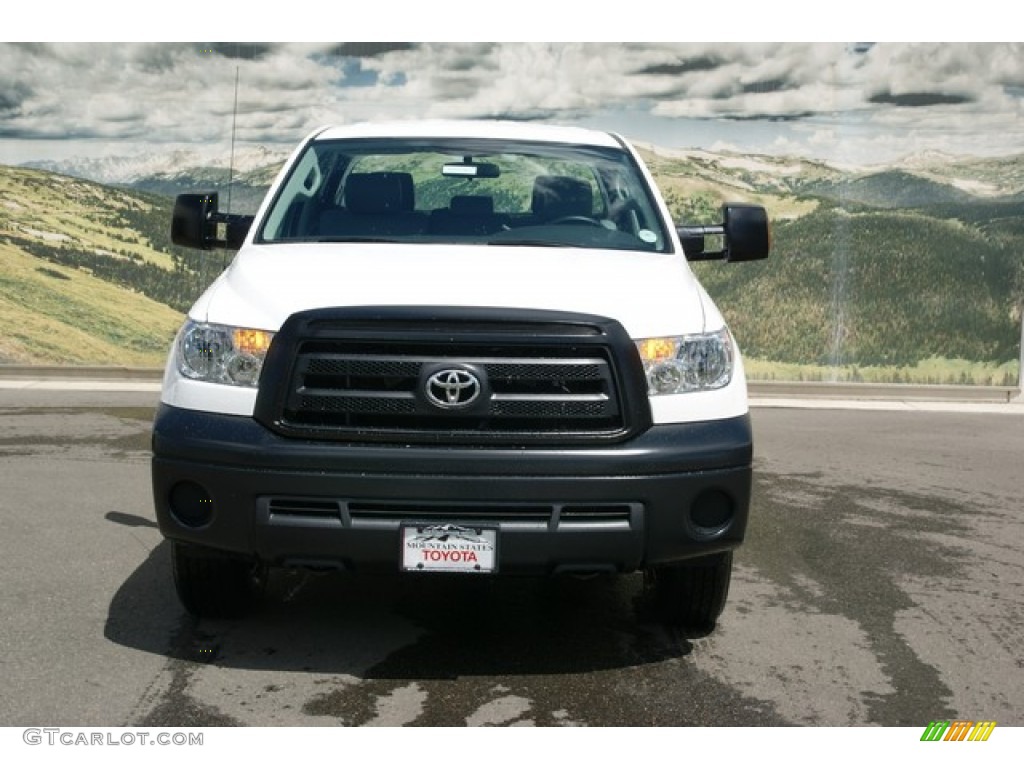 2013 Tundra Double Cab 4x4 - Super White / Graphite photo #3