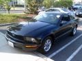 Black 2008 Ford Mustang V6 Deluxe Coupe