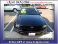 Black - Mustang V6 Deluxe Coupe Photo No. 5