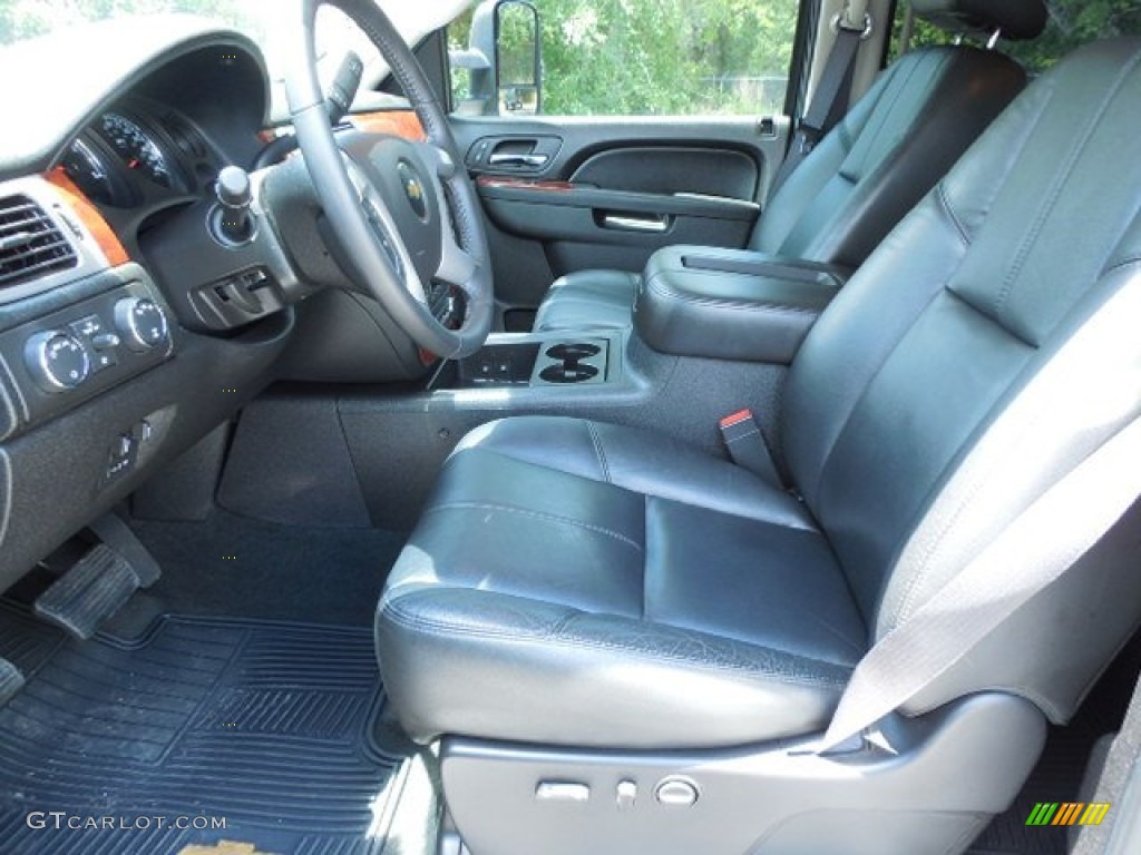2011 Chevrolet Silverado 2500HD LTZ Crew Cab 4x4 Front Seat Photo #81396315