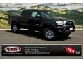 2013 Black Toyota Tacoma V6 Double Cab 4x4  photo #1