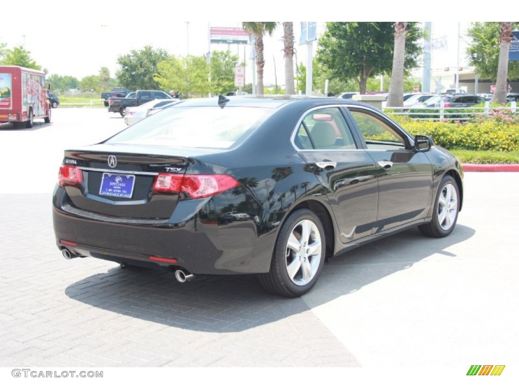 2013 TSX  - Crystal Black Pearl / Parchment photo #7