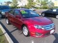 2010 Red Candy Metallic Ford Fusion SE  photo #1