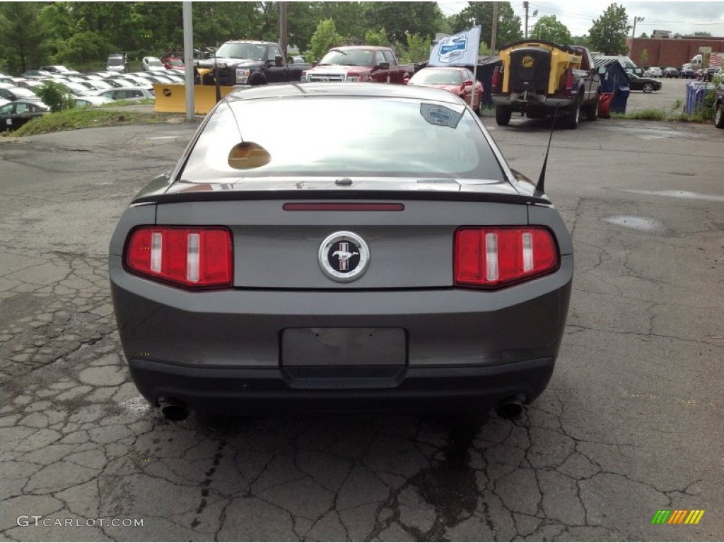 2011 Mustang V6 Premium Coupe - Sterling Gray Metallic / Charcoal Black photo #4