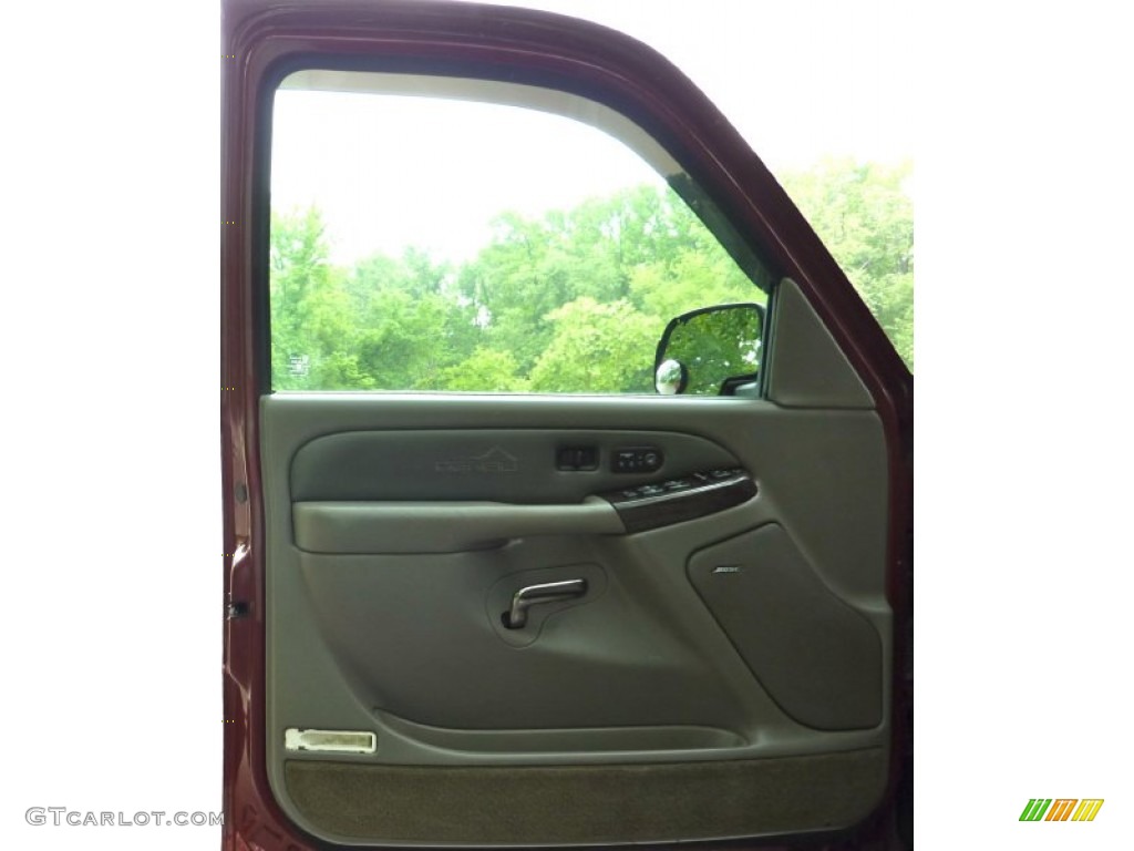2001 Yukon Denali AWD - Garnet Red Metallic / Medium Dark Pewter/Shale photo #11