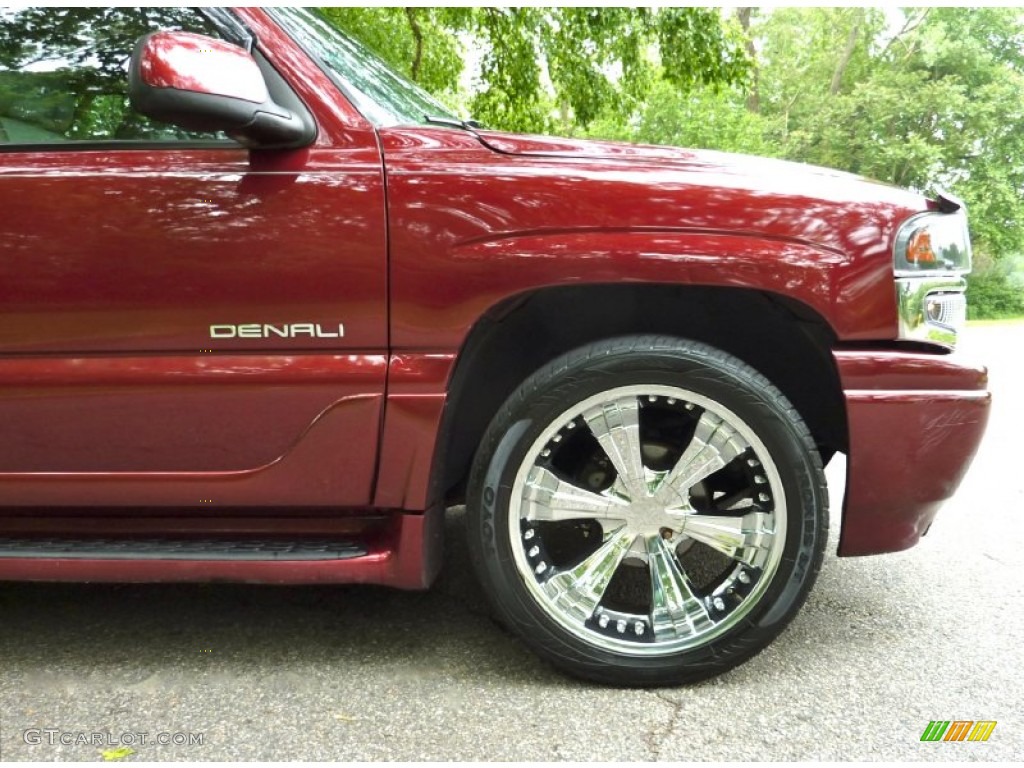 2001 Yukon Denali AWD - Garnet Red Metallic / Medium Dark Pewter/Shale photo #31