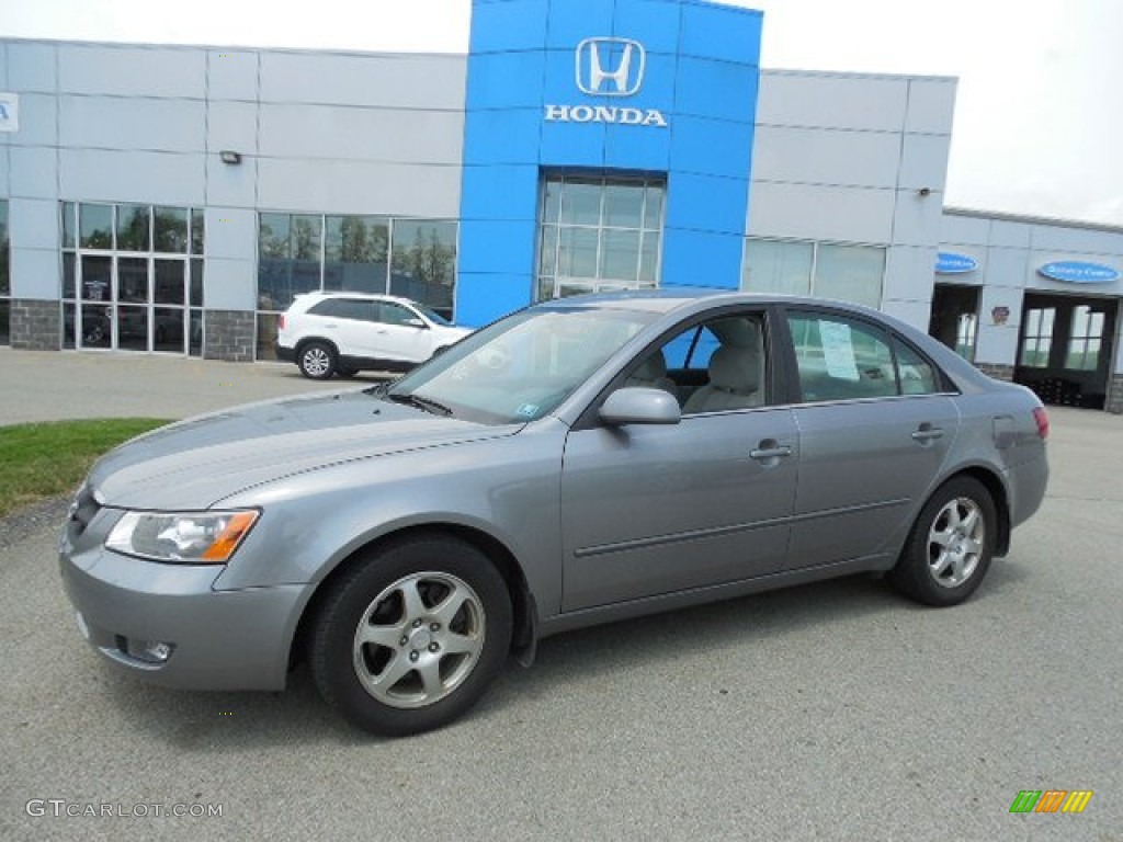 Steel Gray 2006 Hyundai Sonata GLS V6 Exterior Photo #81398673