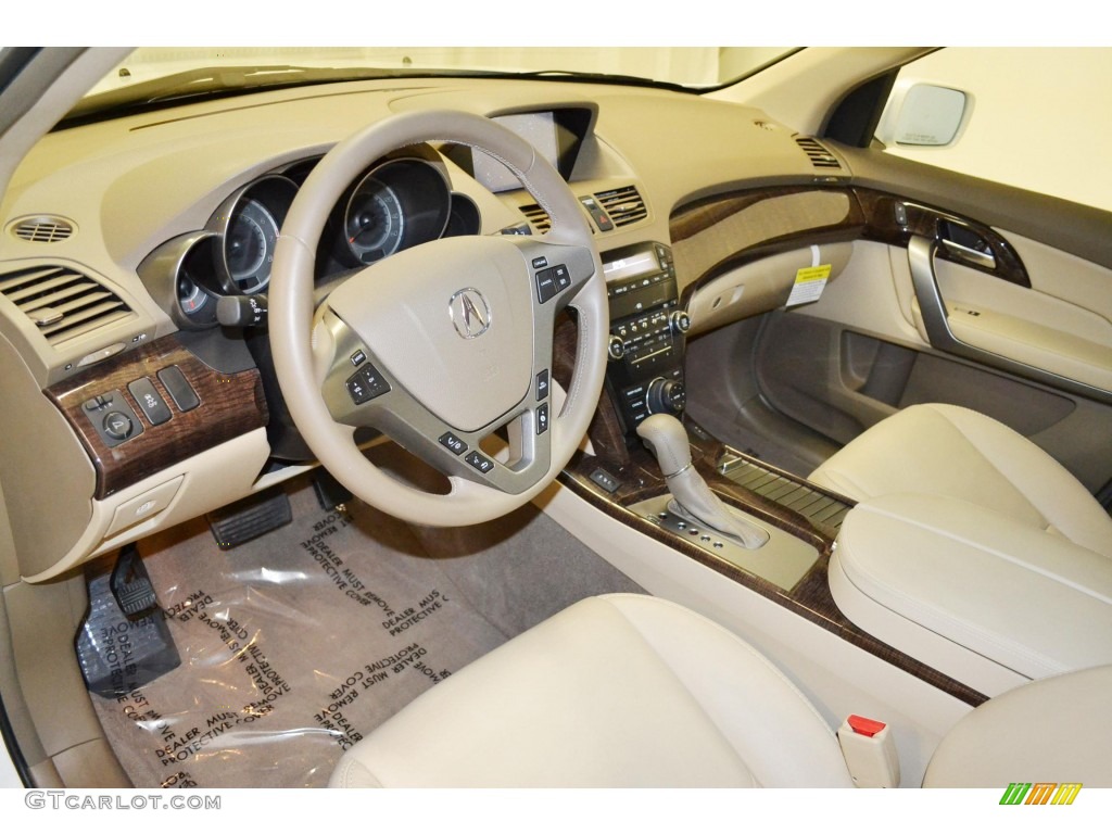 Parchment Interior 2012 Acura MDX SH-AWD Technology Photo #81398835