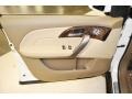 Parchment 2012 Acura MDX SH-AWD Technology Door Panel