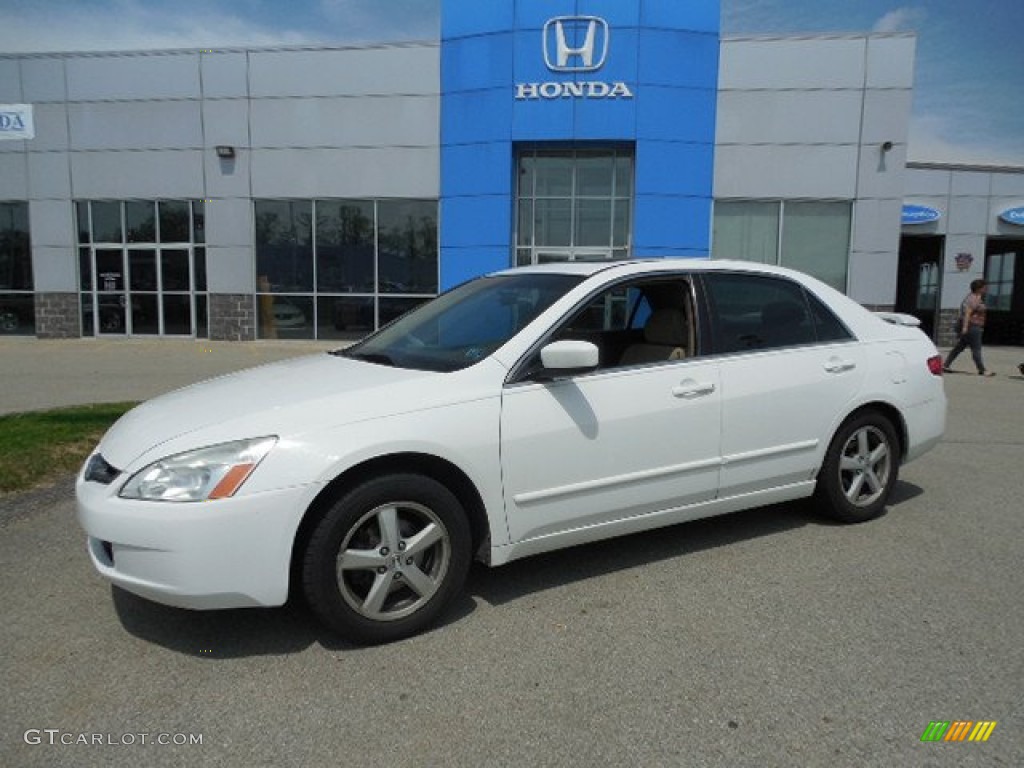 Taffeta White 2005 Honda Accord EX Sedan Exterior Photo #81399195