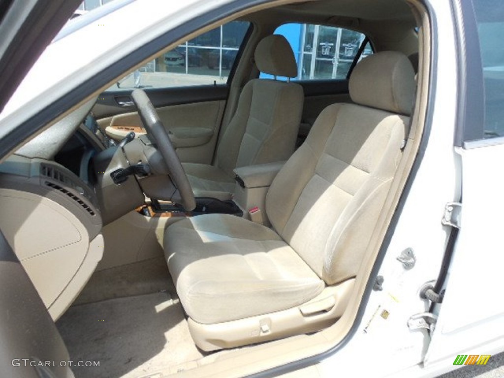 Ivory Interior 2005 Honda Accord EX Sedan Photo #81399278