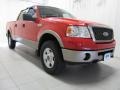 2006 Bright Red Ford F150 Lariat SuperCrew 4x4  photo #1