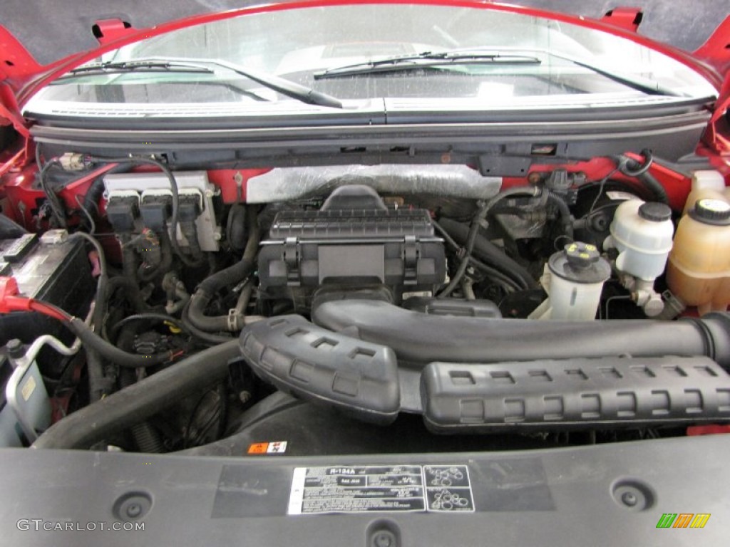 2006 F150 Lariat SuperCrew 4x4 - Bright Red / Black photo #4