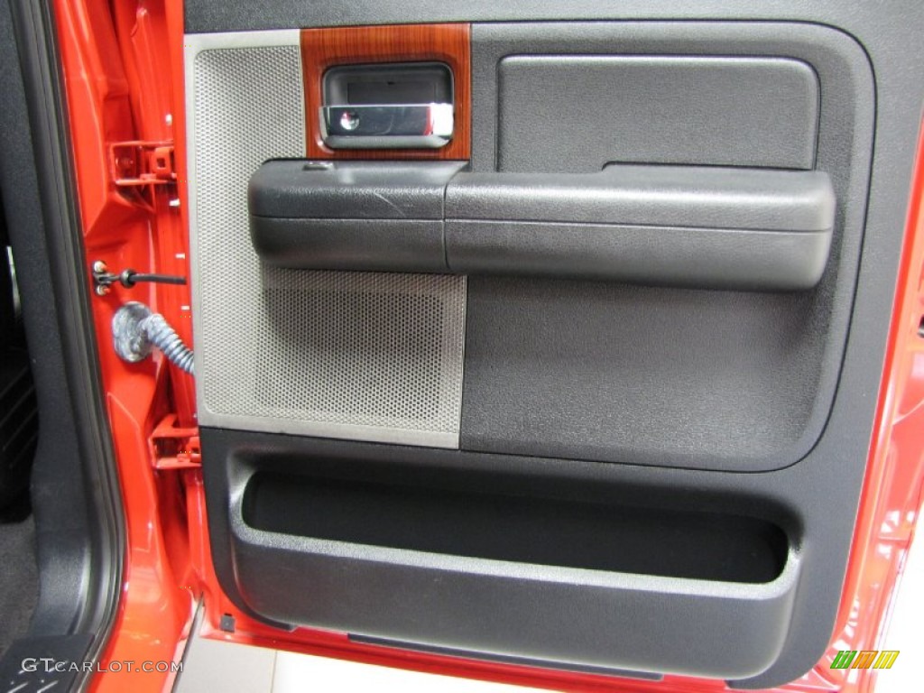 2006 F150 Lariat SuperCrew 4x4 - Bright Red / Black photo #11