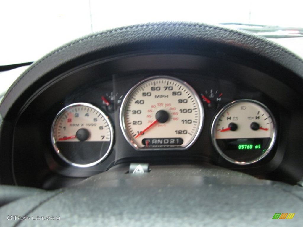 2006 F150 Lariat SuperCrew 4x4 - Bright Red / Black photo #17
