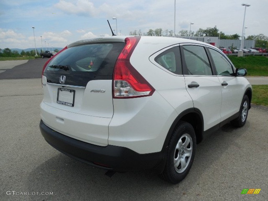 2013 CR-V LX AWD - White Diamond Pearl / Gray photo #18