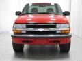 1999 Victory Red Chevrolet S10 LS Regular Cab 4x4  photo #2