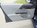 Gray 2013 Honda Accord EX Sedan Door Panel