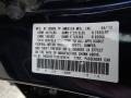 B588P: Obsidian Blue Pearl 2013 Honda Accord EX Sedan Color Code