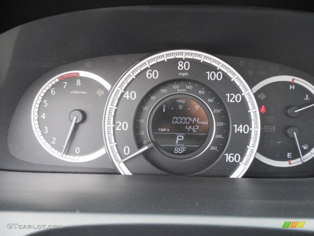 2013 Honda Accord EX Sedan Gauges Photo #81400449