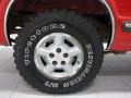 1999 Chevrolet S10 LS Regular Cab 4x4 Wheel and Tire Photo