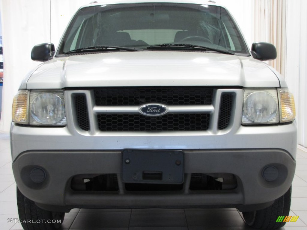 2001 Explorer Sport 4x4 - Silver Frost Metallic / Dark Graphite photo #2