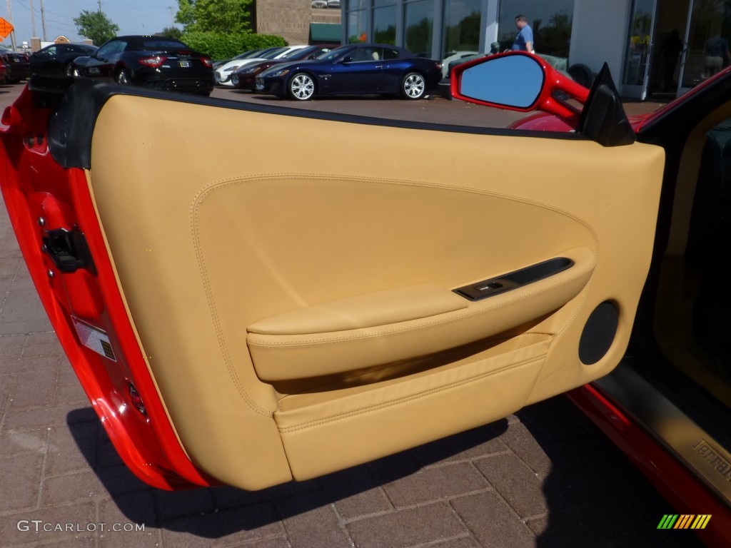 2008 Ferrari F430 Spider F1 Beige Door Panel Photo #81401091