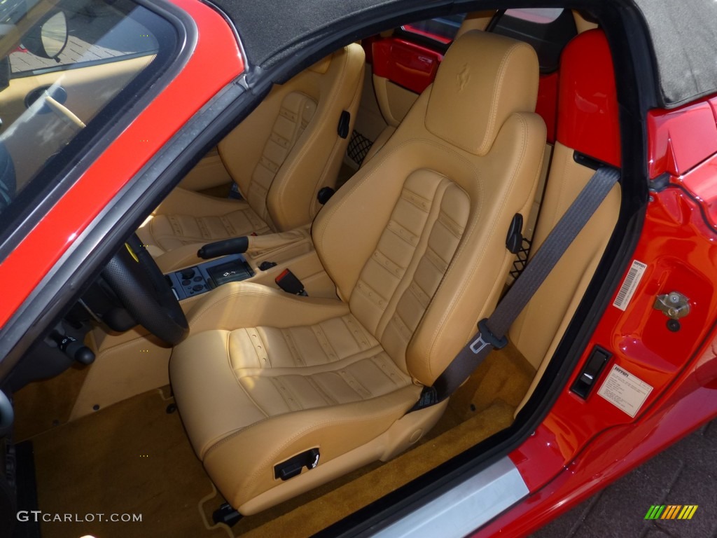 2008 Ferrari F430 Spider F1 Front Seat Photo #81401142