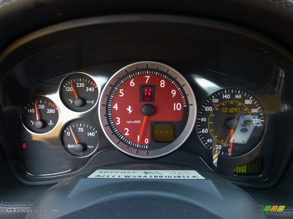 2008 Ferrari F430 Spider F1 Gauges Photo #81401194