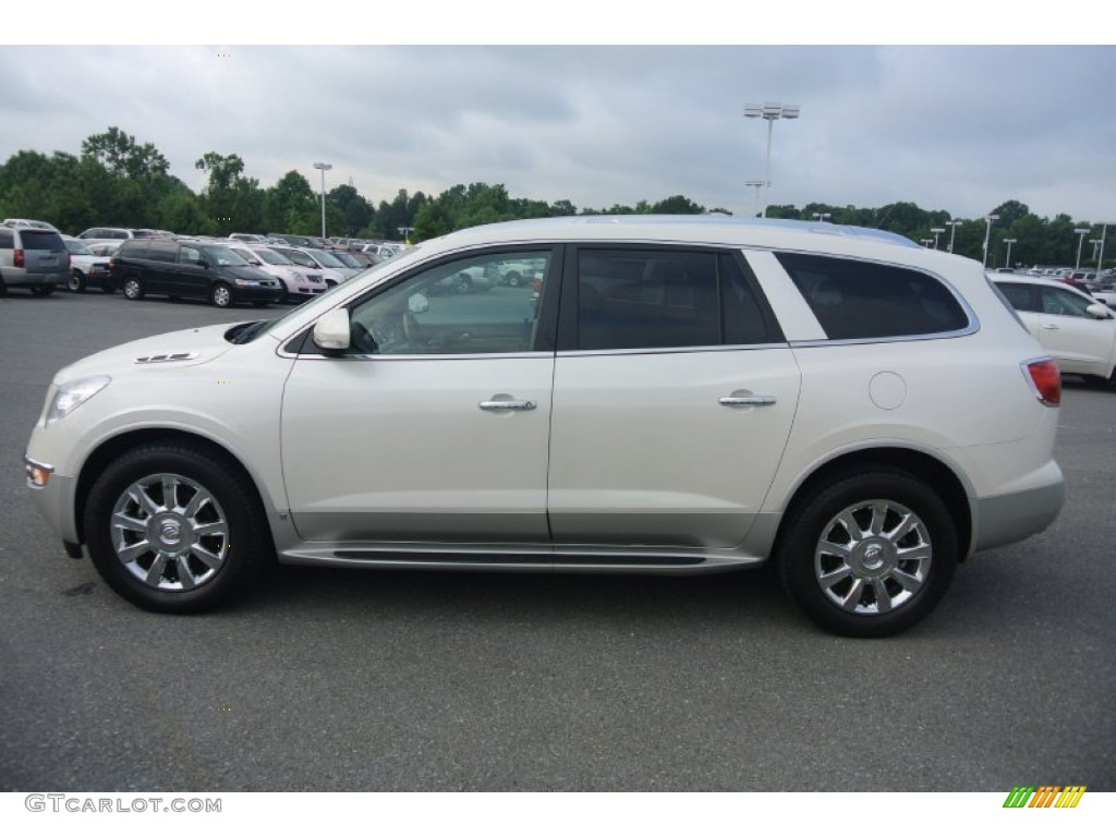 White Diamond Tricoat 2011 Buick Enclave CXL Exterior Photo #81401889
