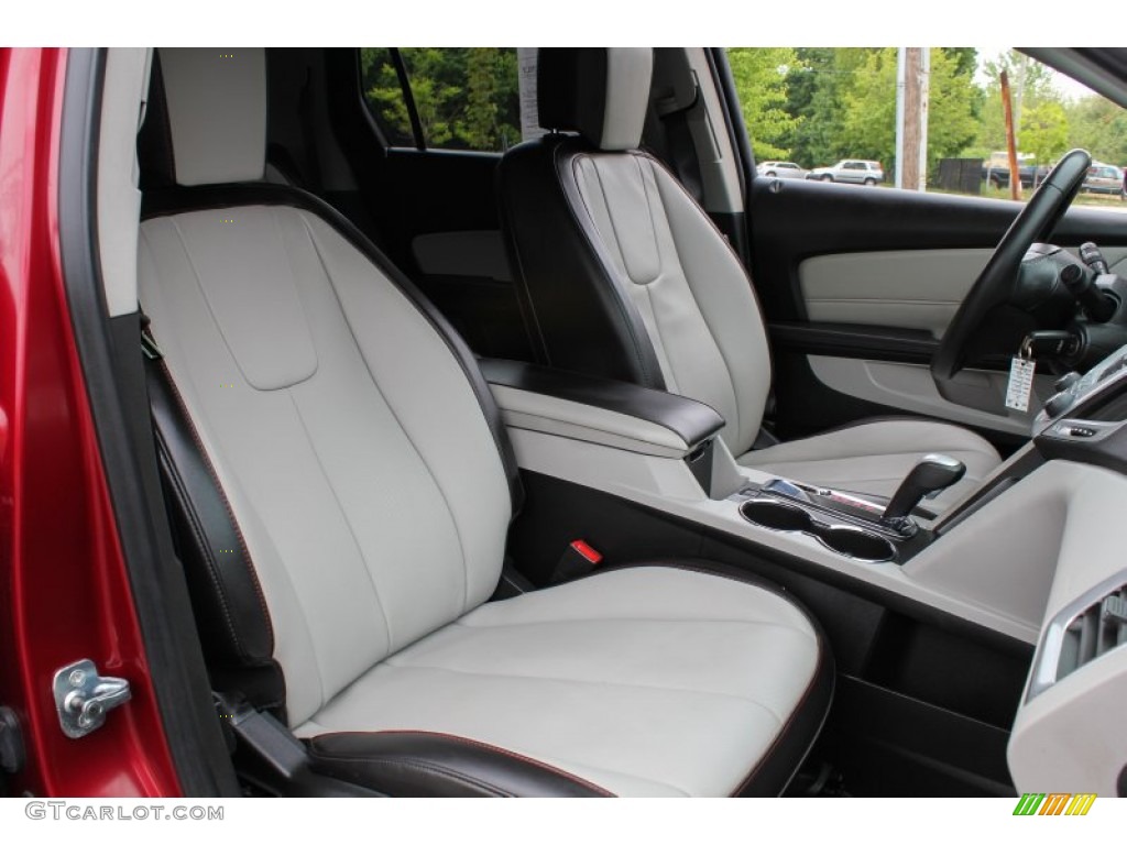Light Titanium Interior 2010 GMC Terrain SLT AWD Photo #81402069