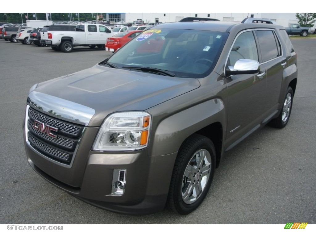 Mocha Steel Metallic 2012 GMC Terrain SLT Exterior Photo #81402219