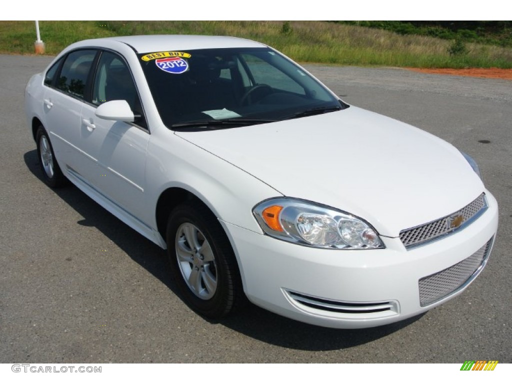 Summit White 2012 Chevrolet Impala LS Exterior Photo #81404013