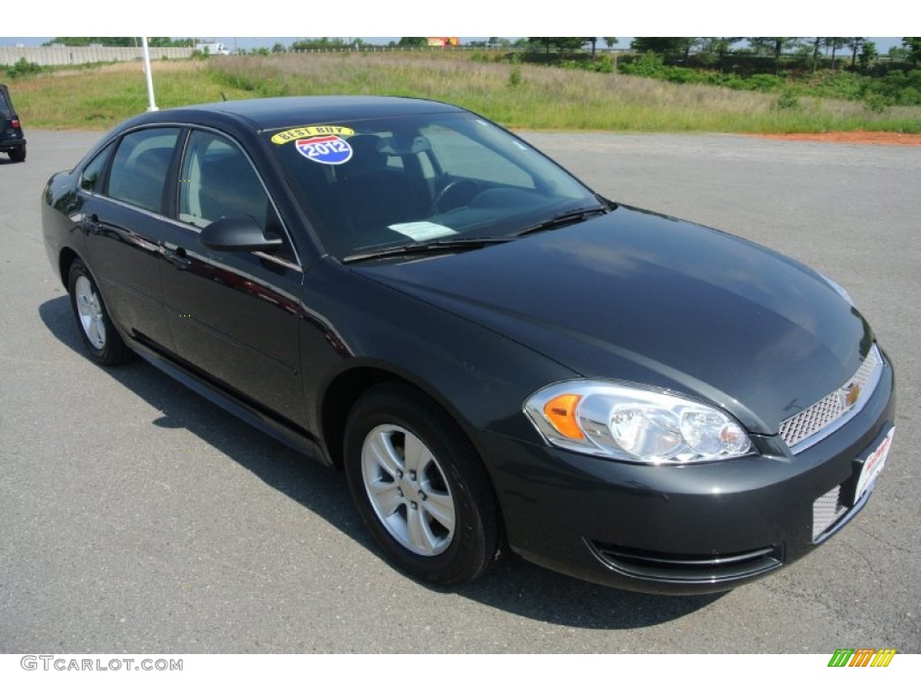 2012 Impala LS - Ashen Gray Metallic / Ebony photo #2