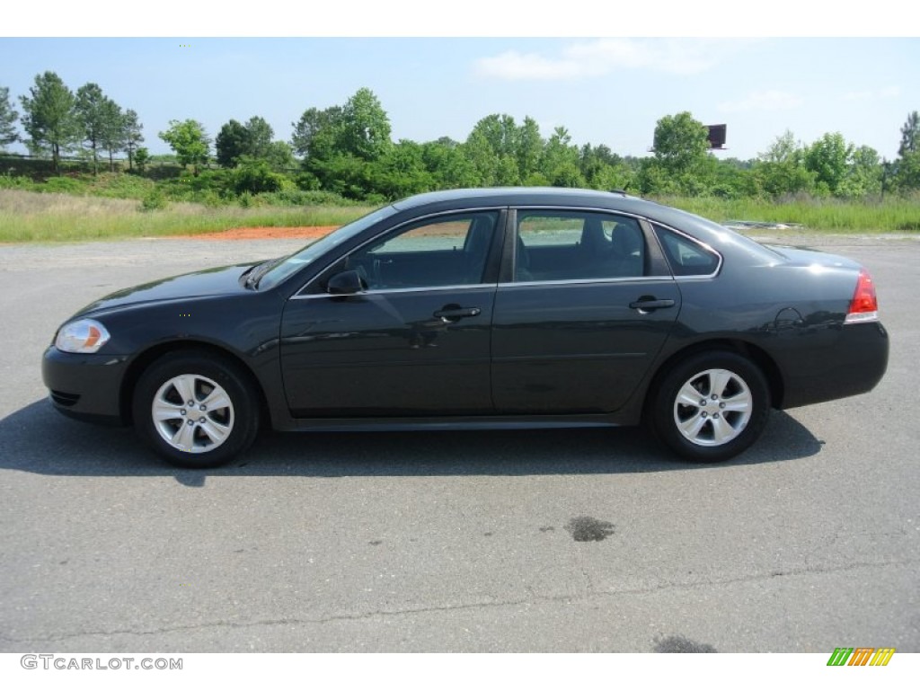 2012 Impala LS - Ashen Gray Metallic / Ebony photo #3