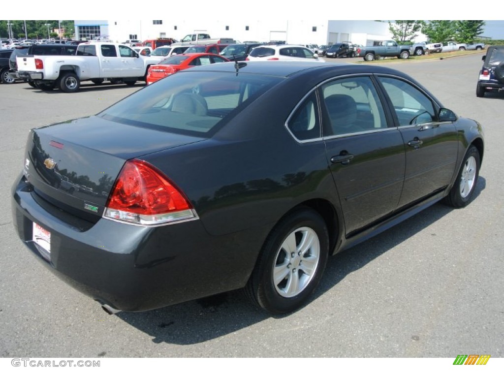 2012 Impala LS - Ashen Gray Metallic / Ebony photo #5
