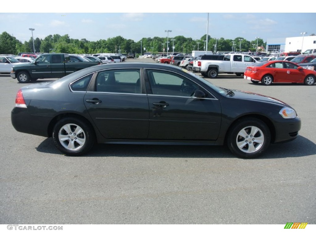2012 Impala LS - Ashen Gray Metallic / Ebony photo #6