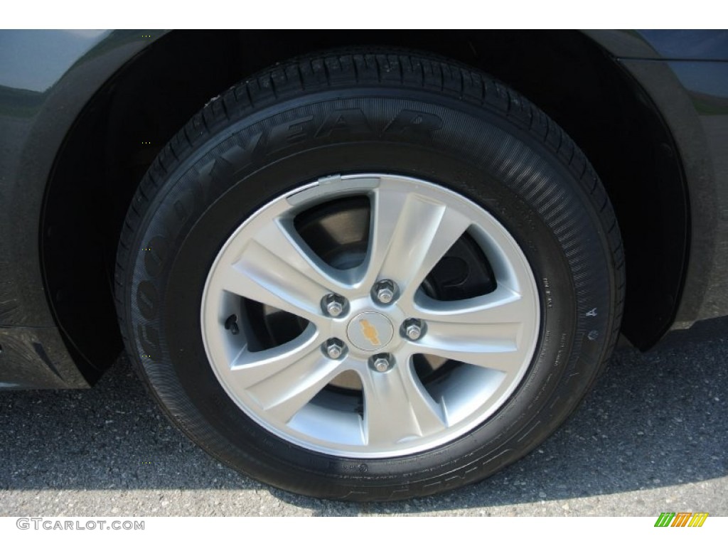 2012 Impala LS - Ashen Gray Metallic / Ebony photo #20