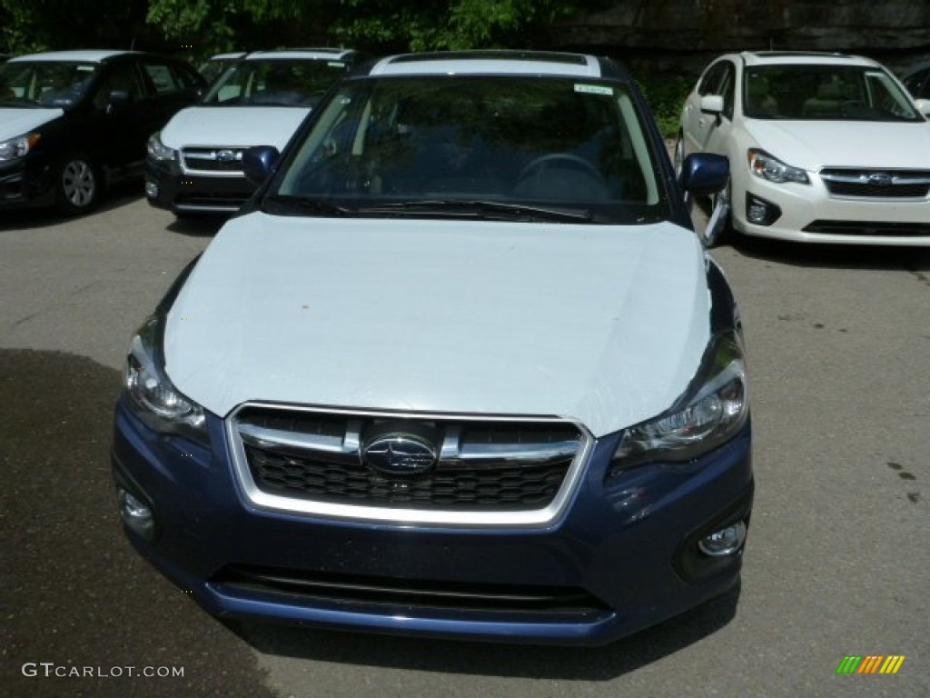 2013 Impreza 2.0i Limited 4 Door - Marine Blue Pearl / Black photo #7