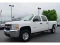 Summit White - Silverado 2500HD Work Truck Crew Cab 4x4 Photo No. 6